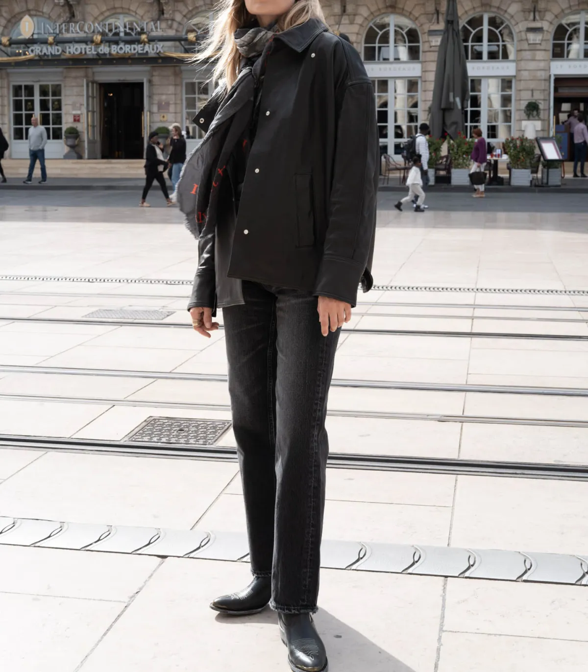 BORO Jean Kawasaki Paint It, Black*Femme Bas