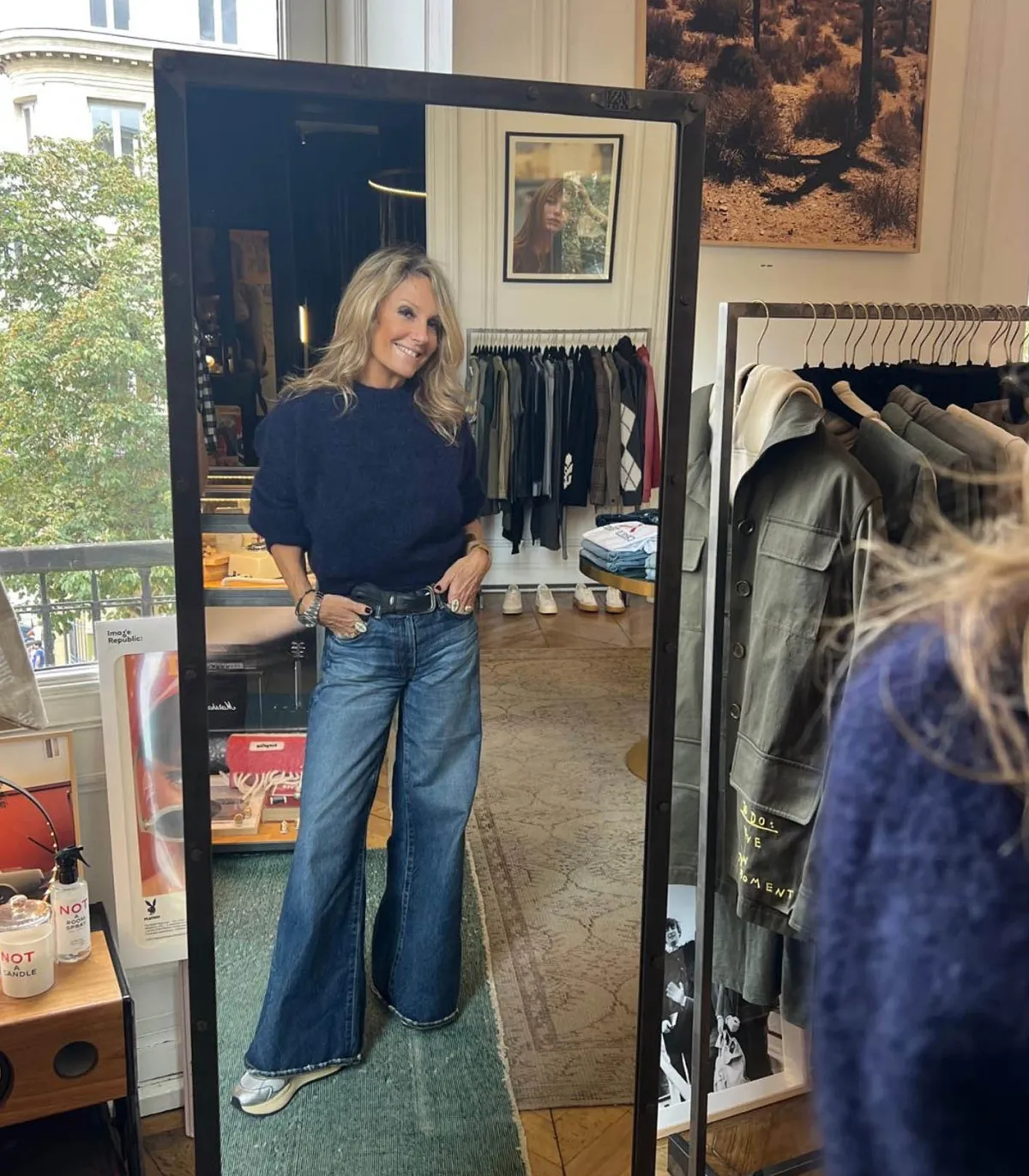 BORO Jean Kure Mid Rise Flare*Femme Bas