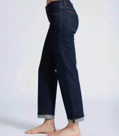 ASKK NY Jean Low Rise Straight Baby Cuff*Femme Bas