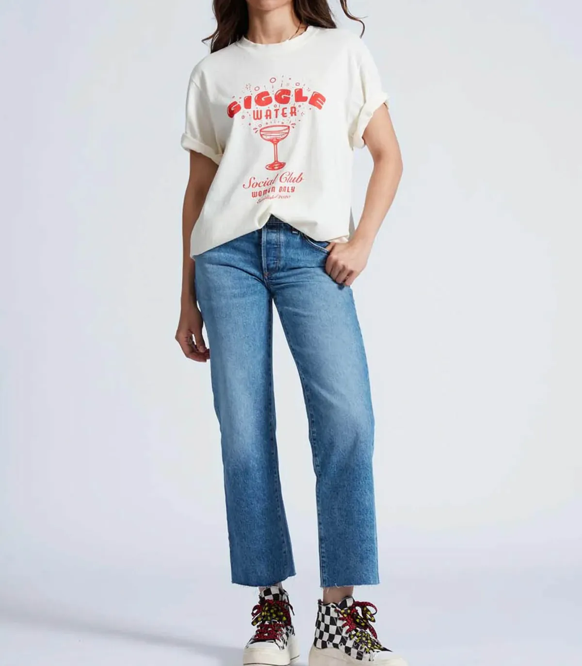 ASKK NY Jean Low Rise Straight Muse*Femme Bas