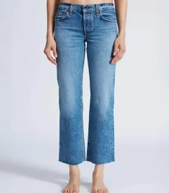 ASKK NY Jean Low Rise Straight Muse*Femme Bas