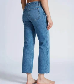 ASKK NY Jean Low Rise Straight Muse*Femme Bas