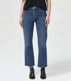 AGOLDE Jean Mid Rise Relaxed Boot Sphere*Femme Bas