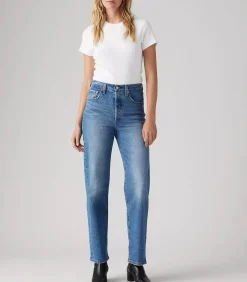 Levi Jean Ribcage Straight Ankle Dance Around*Femme Bas