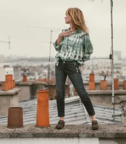 Frame Jean slim cropped Le Garçon Covant*Femme Bas