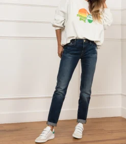 Frame Jean slim cropped Le Garçon Azure*Femme Bas