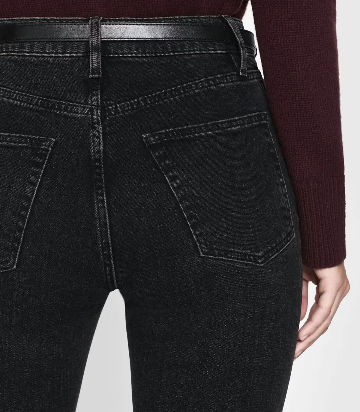 Frame Jean The Ruler Grit*Femme Bas