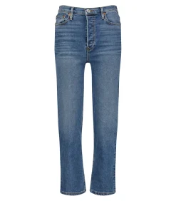 RE/DONE Jean Western Blue 70s Stovepipe*Femme Bas