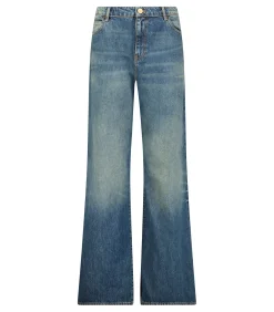 HAPPY HAUS Jean Wideleg Peacock*Femme Bas