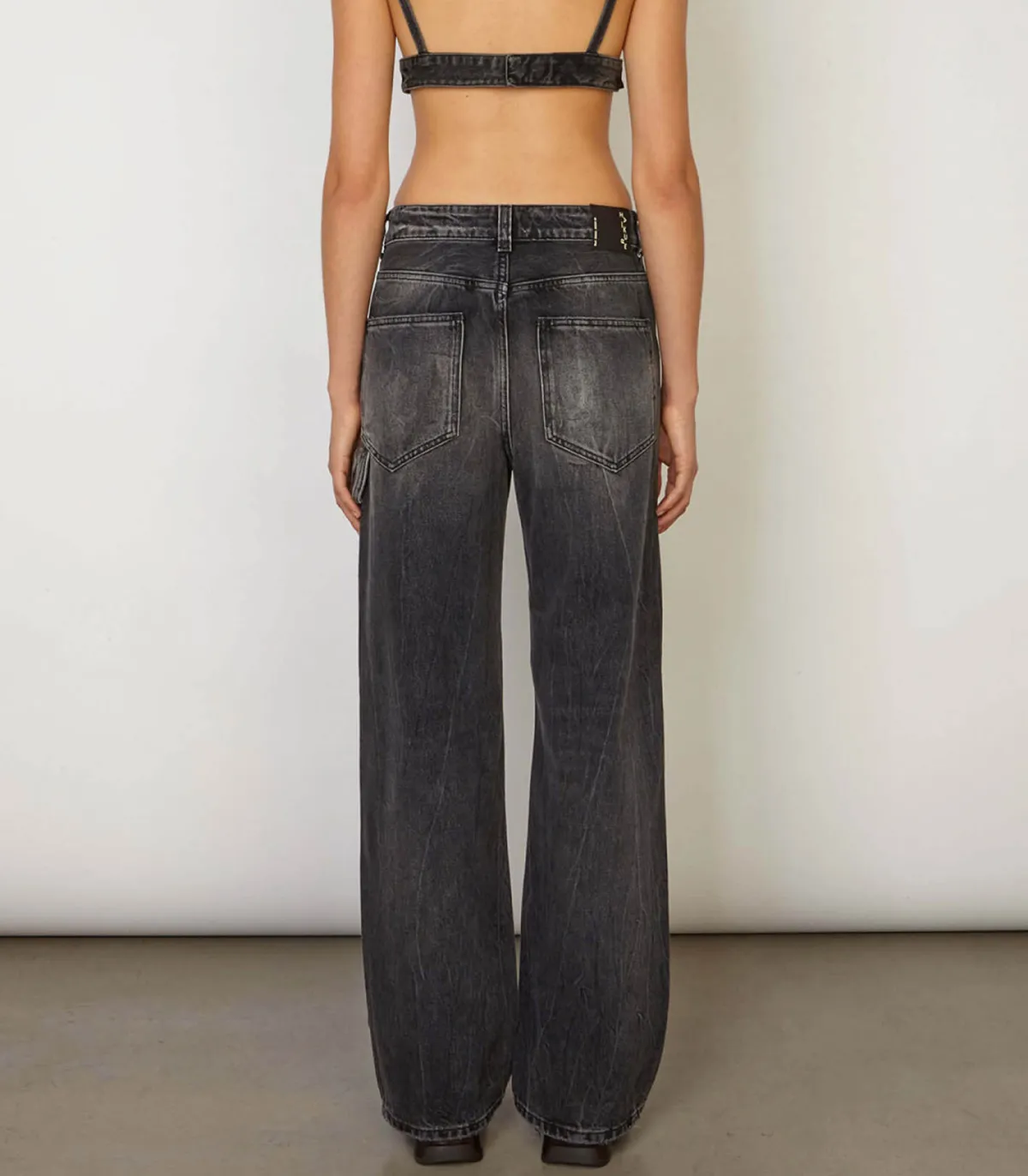 Haikure Jean Winona Spider Black*Femme Bas