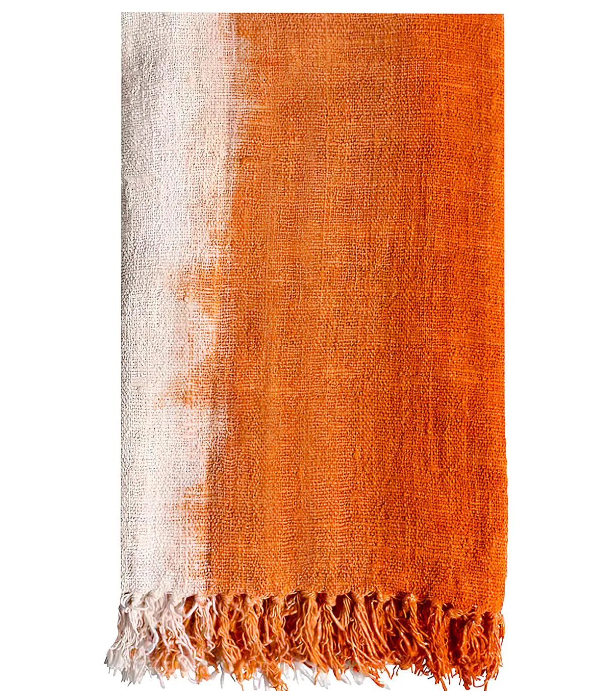 Originalhome Jeté de Canapé en Coton Recyclé Dégradé Terra* Plaids & Couvertures