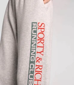 Sporty & Rich Jogging Finish Line Heather Grey*Femme Bas