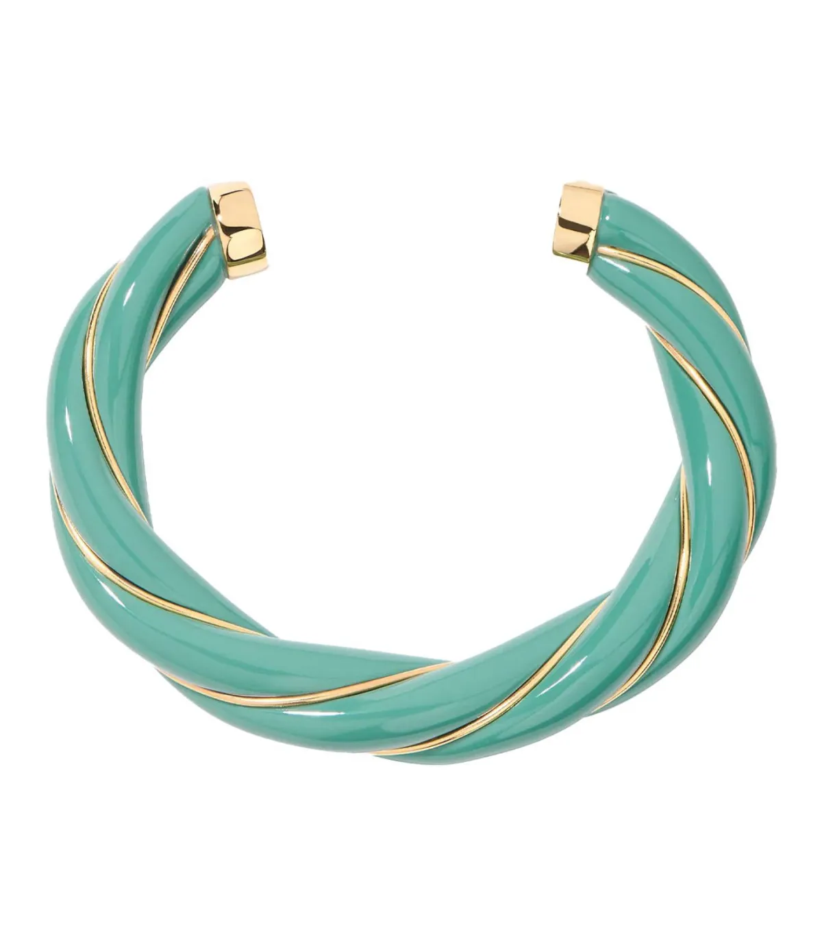 Aurélie Bidermann Jonc Diana vert tilleul*Femme Bracelets