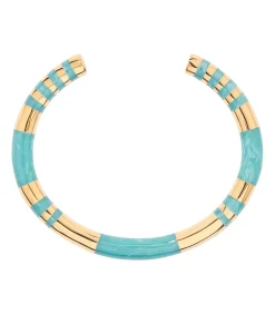 Aurélie Bidermann Jonc Positano Tie & Dye Amazonite*Femme Bracelets