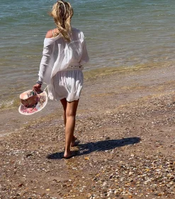 Maison Saint Julien Jupe courte Alexandrie Off White*Femme Bas