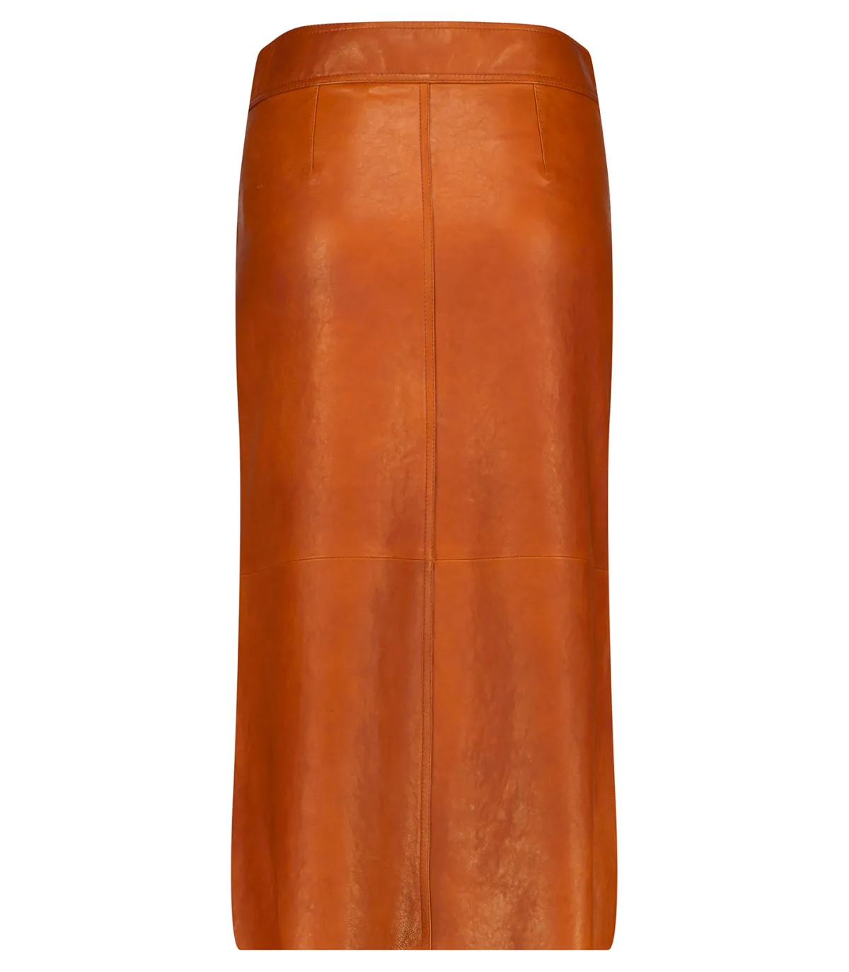 Isabel Marant Jupe en cuir Abacate Cognac*Femme Bas