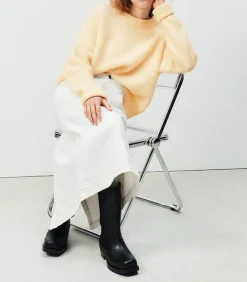 American Vintage Jupe Jozastreet Off White*Femme Bas