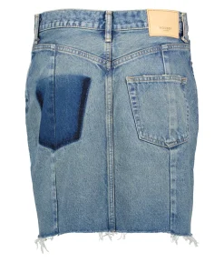 Moussy Vintage Jupe MV Thomoston Asymmetry Blue*Femme Bas