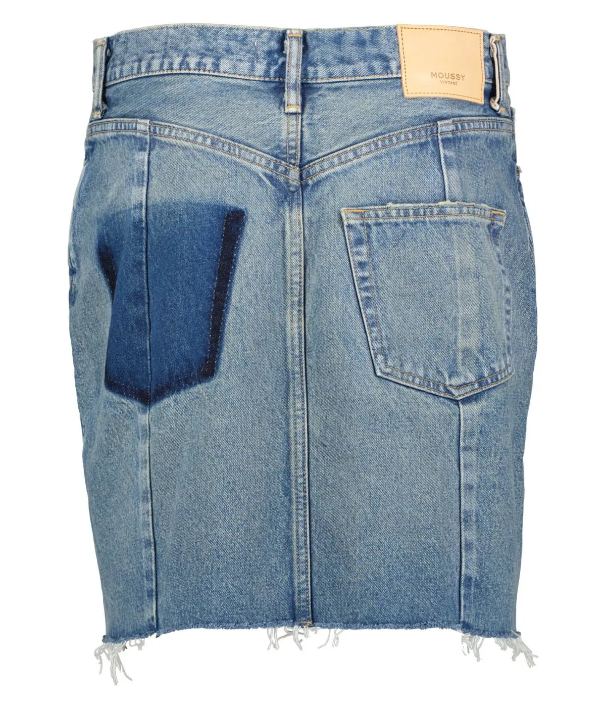 Moussy Vintage Jupe MV Thomoston Asymmetry Blue*Femme Bas
