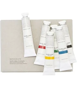 Monograph Kit de 6 tubes d'acrylique* Petite Papeterie