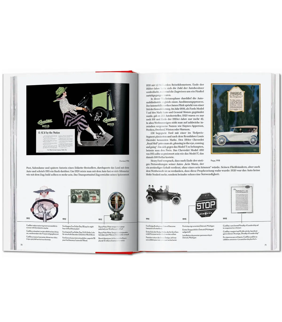 Taschen Livre 20th Century Classic Cars* Beaux Livres