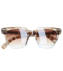 Nathalie Blanc Lunettes de soleil homme Philippe Brun Havane / Gris dégradé*Homme Lunettes