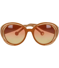 Nathalie Blanc Lunettes de soleil Maman Thé Glacé/Pêche*Femme Lunettes