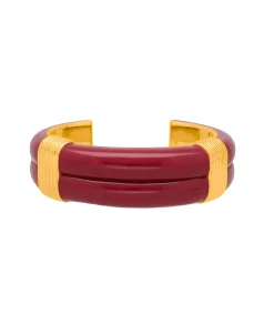 Aurélie Bidermann Manchette Katt Bordeaux*Femme Bracelets
