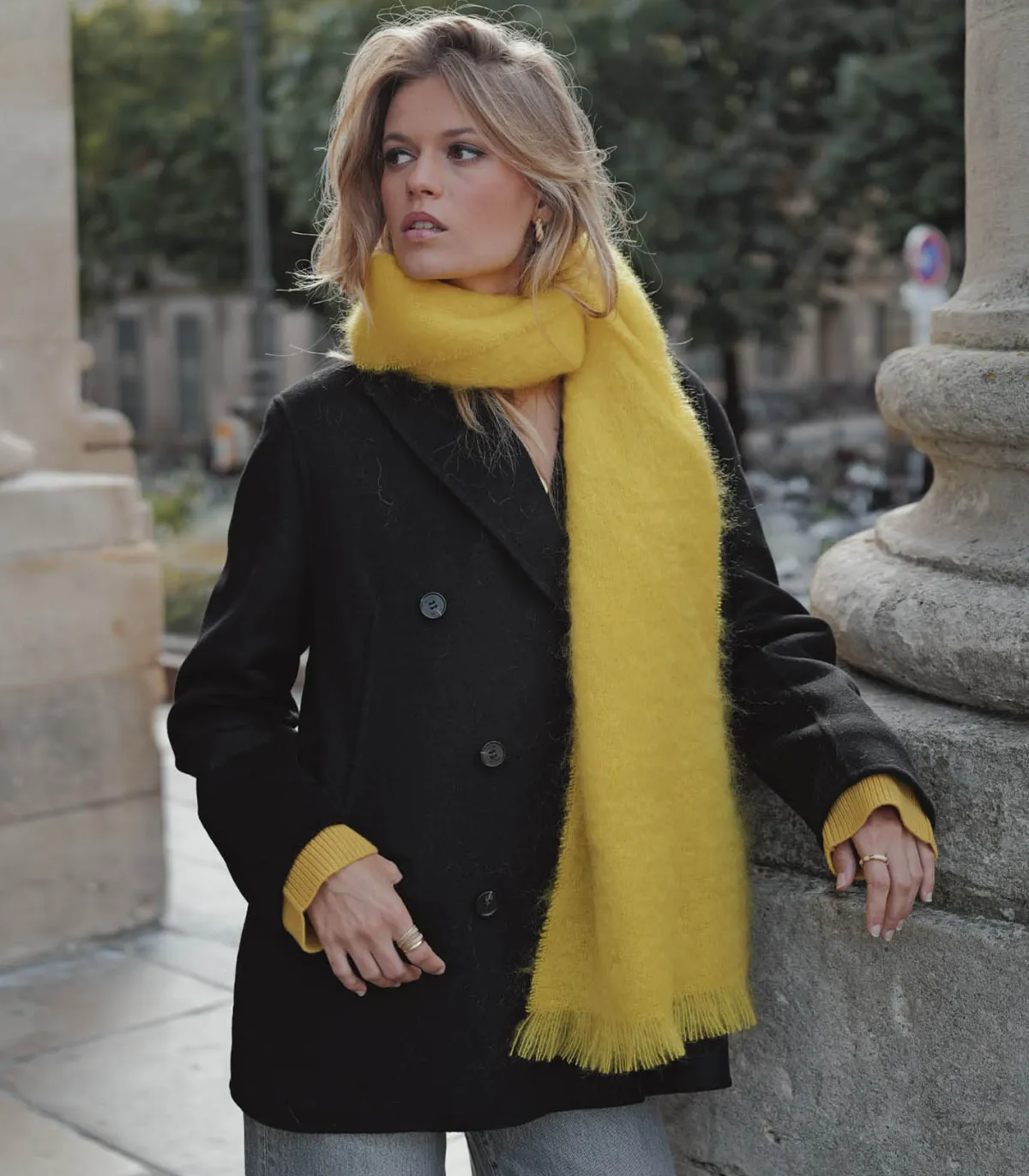 Paltò Manteau blazer Ariella Noire*Femme Manteaux & Vestes