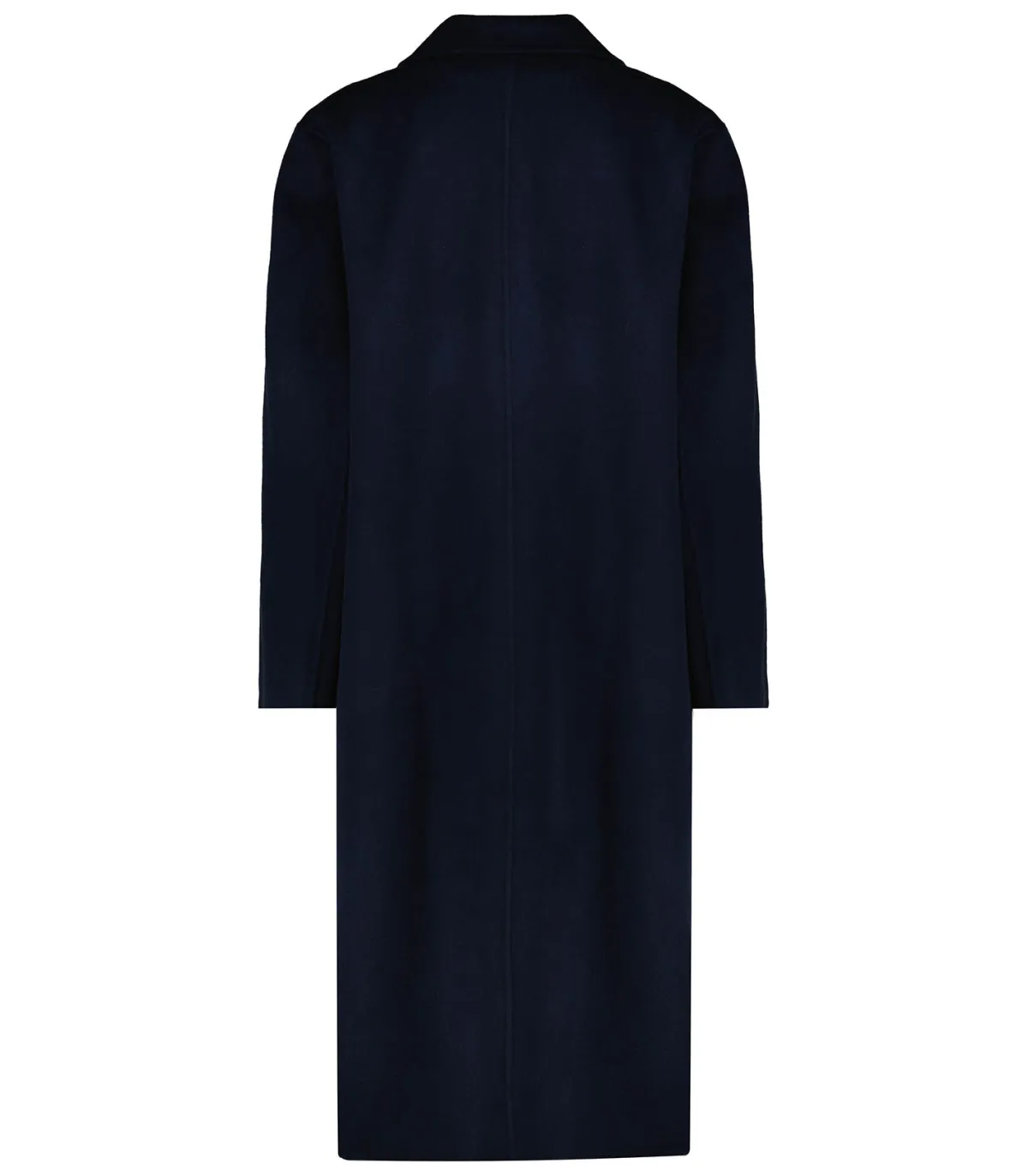 Sporty & Rich Manteau Double Faced Navy en laine et cachemire*Femme Manteaux & Vestes