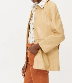 Alexa Chung Manteau en cuir Daphne*Femme Manteaux & Vestes