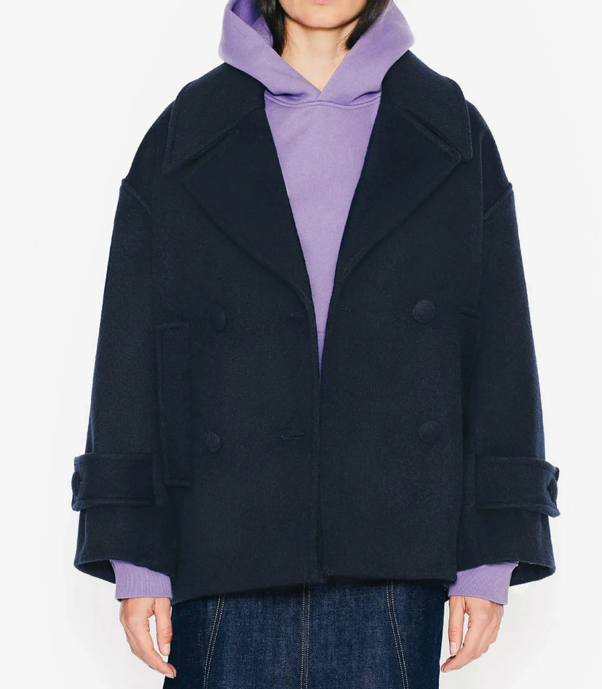 Margaux Lonnberg Manteau Jason Navy*Femme Manteaux & Vestes