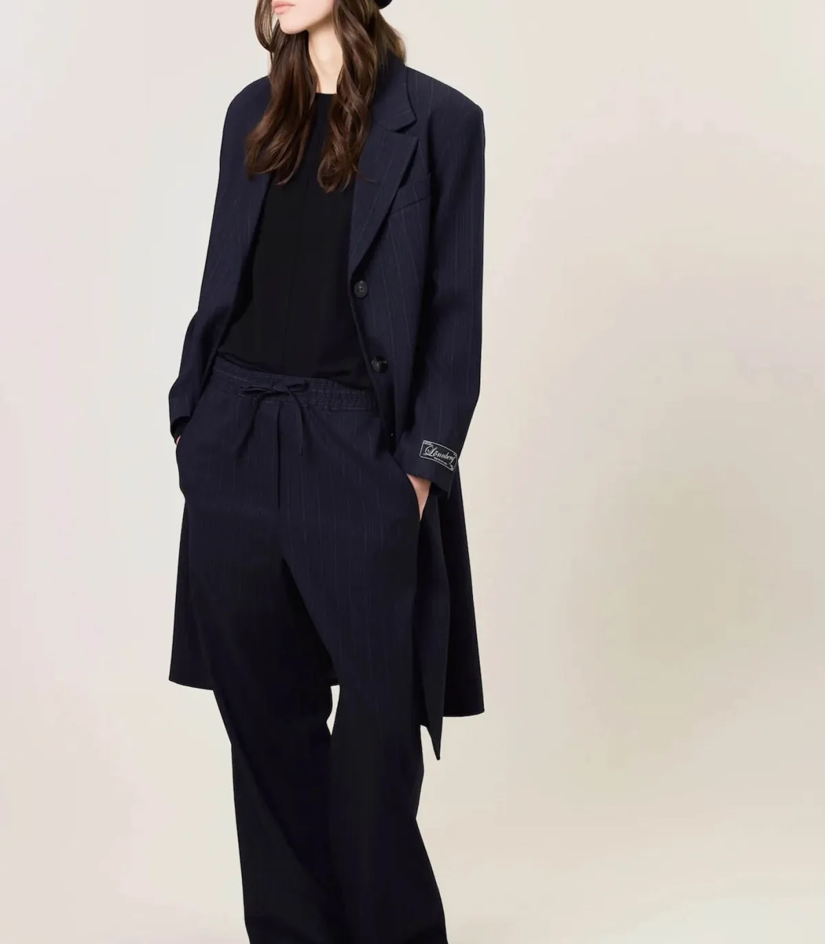 Margaux Lonnberg Manteau Tom Navy Stripes*Femme Manteaux & Vestes