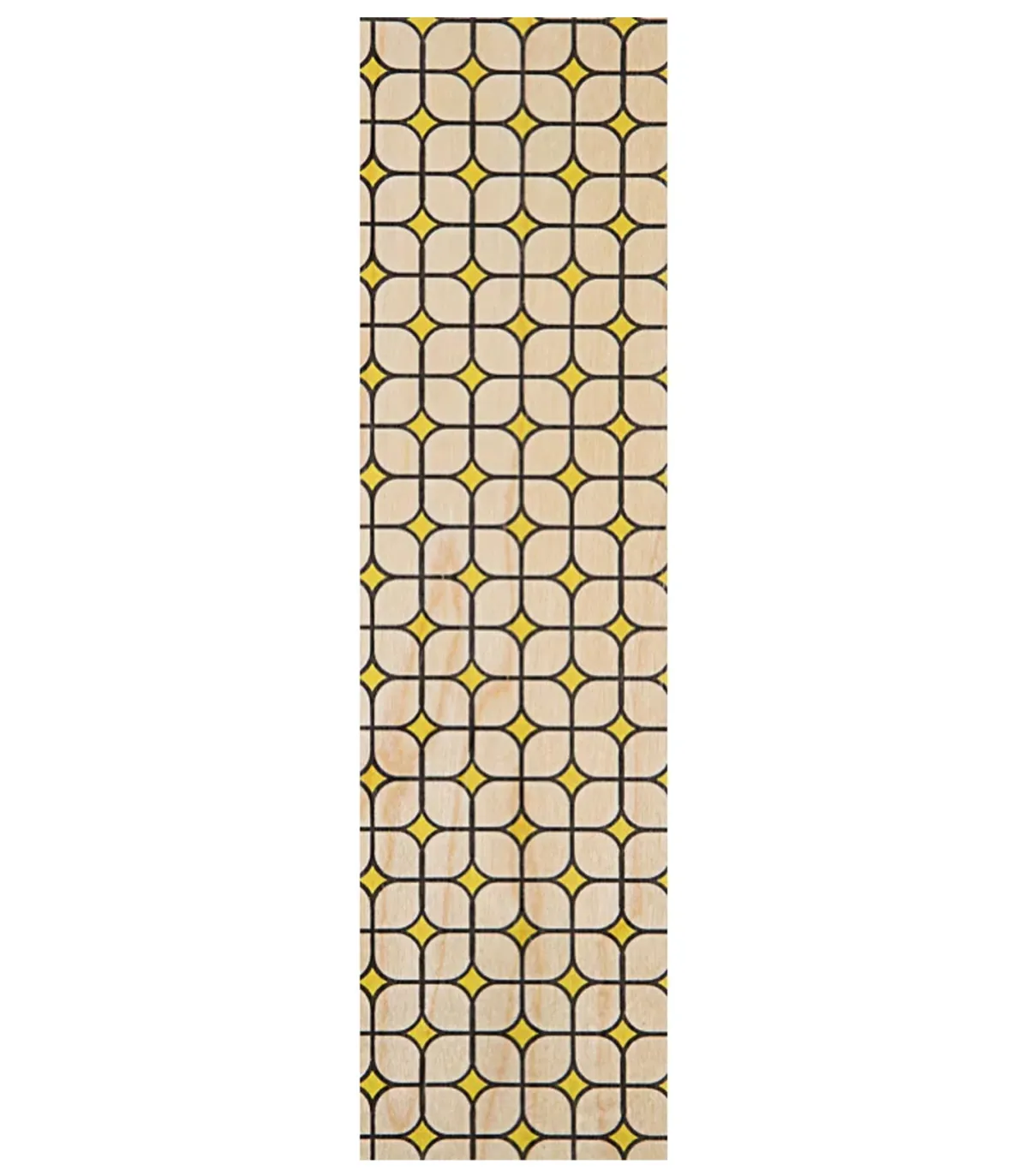 Woodhi Marque-pages en bois Art Deco Yellow Crowns* Petite Papeterie