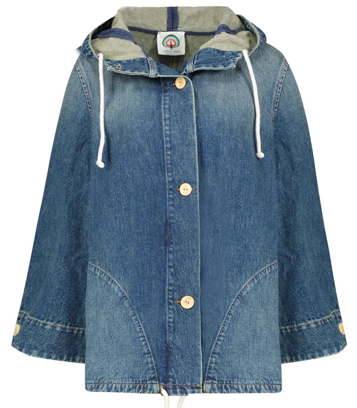 HAPPY HAUS Mini Parka Denim 5 years old*Femme Manteaux & Vestes
