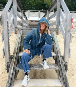 HAPPY HAUS Mini Parka Denim 5 years old*Femme Manteaux & Vestes