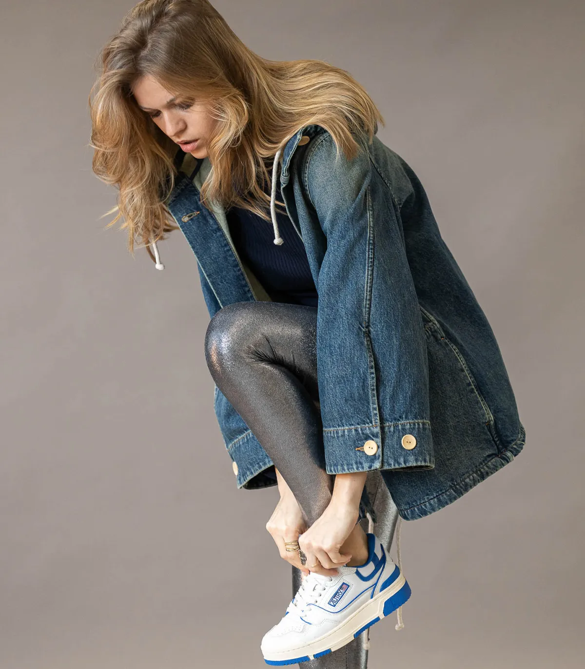 HAPPY HAUS Mini Parka Denim 5 years old*Femme Manteaux & Vestes