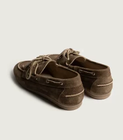 Posa Mocassins Boat en Daim Dark Brown*Femme Mocassins
