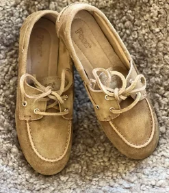 Posa Mocassins Boat en Daim Desert Tan*Femme Mocassins