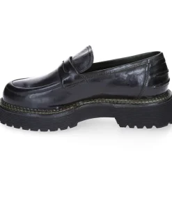 King Tartufoli Mocassins en cuir Kaki*Femme Mocassins