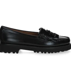 G.H. Bass & Co. Mocassins Weejun 90s Esther Kiltie Black*Femme Mocassins