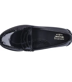G.H. Bass & Co. Mocassins Weejuns Penny Wheel en Cuir Verni*Femme Mocassins