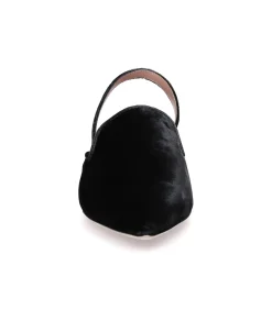 Alberta Ferretti Mule en velours gris*Femme Escarpins