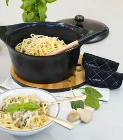 Cookut Paire de maniques de l'Incroyable Cocotte Graphite* Linge De Cuisine