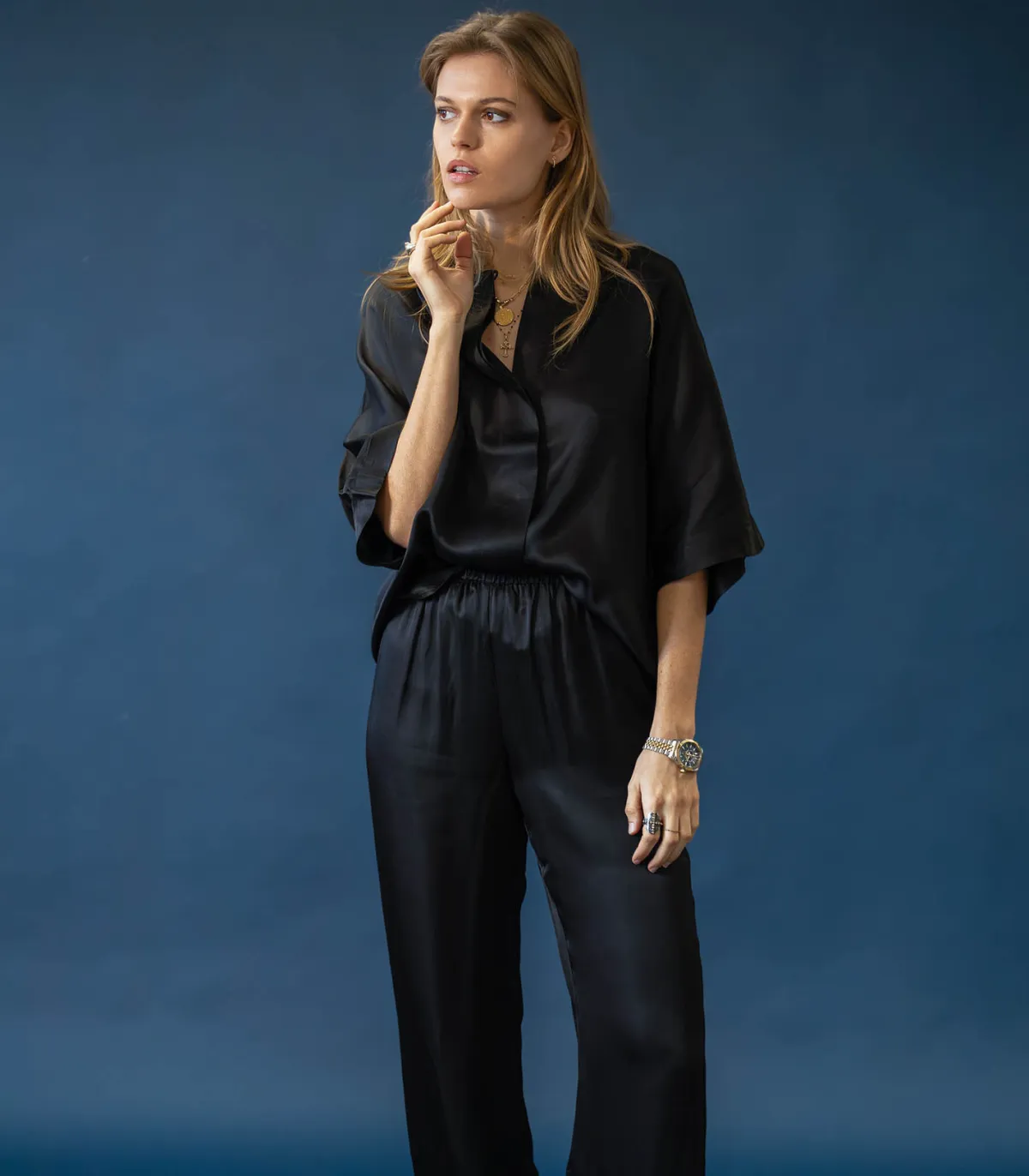 Anine Bing Pantalon Aden Noir*Femme Bas