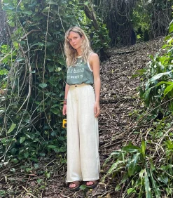 La Treille Maison Ensoleillée Pantalon Alba Beige*Femme Bas