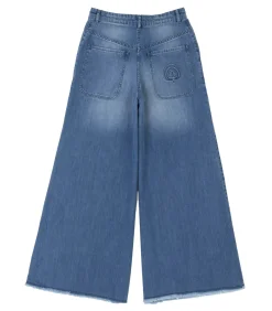 HAPPY HAUS Pantalon Chino Over Bleu D'été*Femme Bas