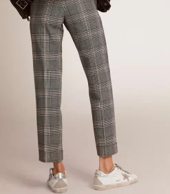 Golden Goose Pantalon cigarette Golden Collection Prince de Galles*Femme Bas