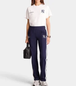 Sporty & Rich Pantalon de Jogging Yankees Serif Navy/White*Femme Bas