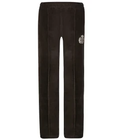 Sporty & Rich Pantalon de survêtement en velours NY Crest*Femme Bas